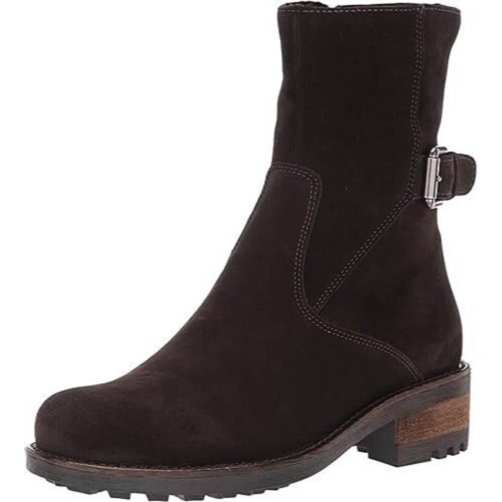 NEW LA CANADIENNE Women's City Dry Suede Waterproof Boots SIZE 6 NWT MSRP: $535